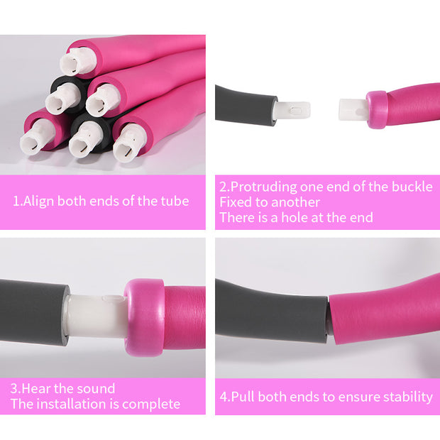 Home Workout Sports Hoop Circle Slimming Massage Hoop