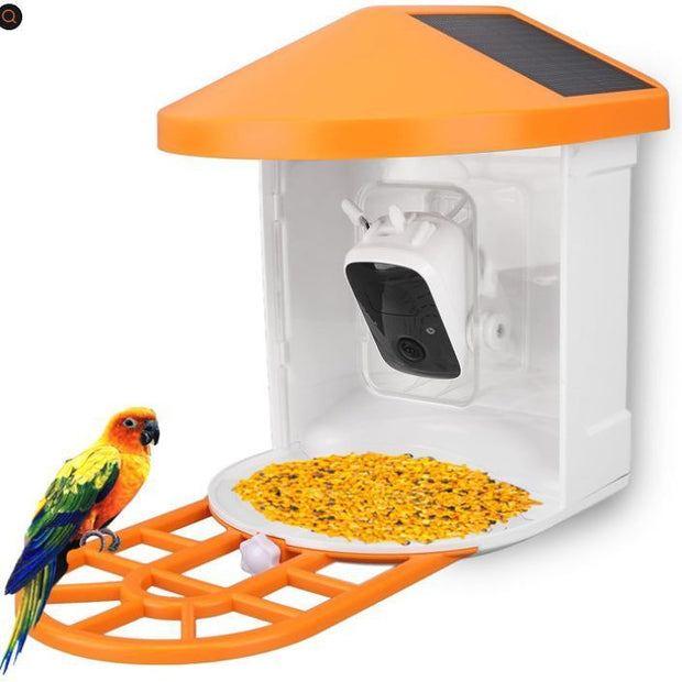 Solar Battery Camera Household Pet Feeder