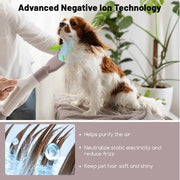1 Pc Dog Cat Hair Blower With Negative Ion Function And Adjustable Temperature