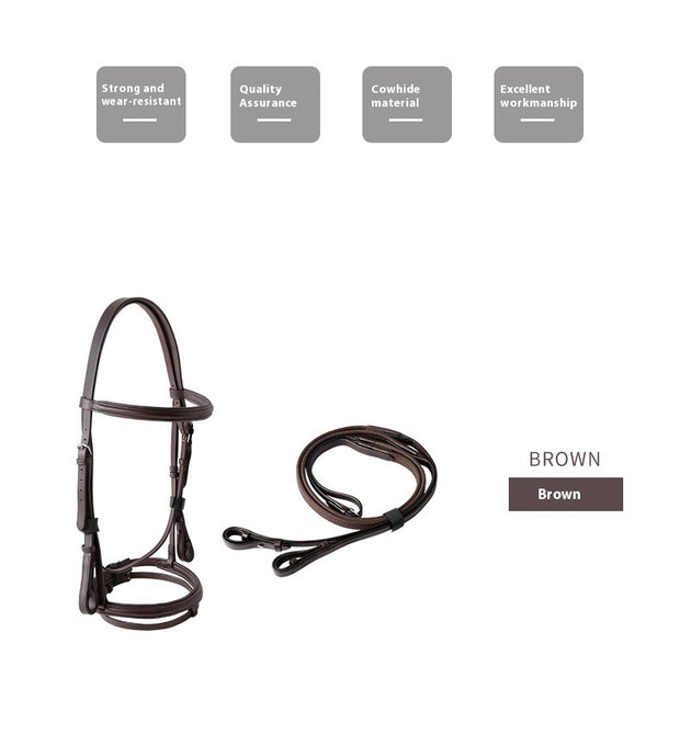 Hose Reins Cowhide Hose Equestrian Supplies
