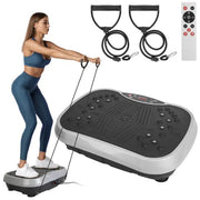 Vibration Exercise Machine With Resistant Bands