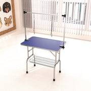 Large Pet Dog And Cat Grooming Table With Adjustable Arms And Clips Large Heavy Duty Animal Grooming Table 42 Inches