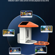 Solar Battery Camera Household Pet Feeder