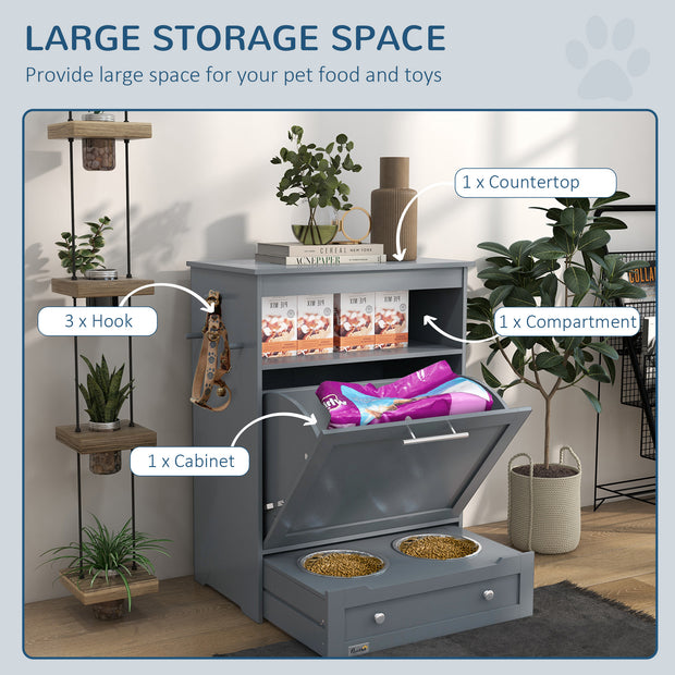 Pet Feeder Stations, Lockers, Dog Food Storage Containers