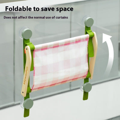 Cat Hammock Window Sucker Hanging Balcony Glass Swing