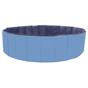 1Pc 160 X 160 X 30cm-63.0 X 63.0 X 11.8inch Foldable Pet Swimming Pool PVC  Dog Swim Pool Bathing Tub Playmat Pools