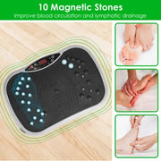 Vibration Exercise Machine With Resistant Bands