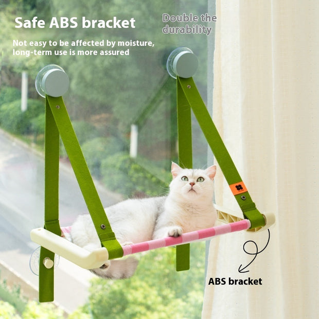 Cat Hammock Window Sucker Hanging Balcony Glass Swing